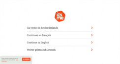 Desktop Screenshot of itsme.be